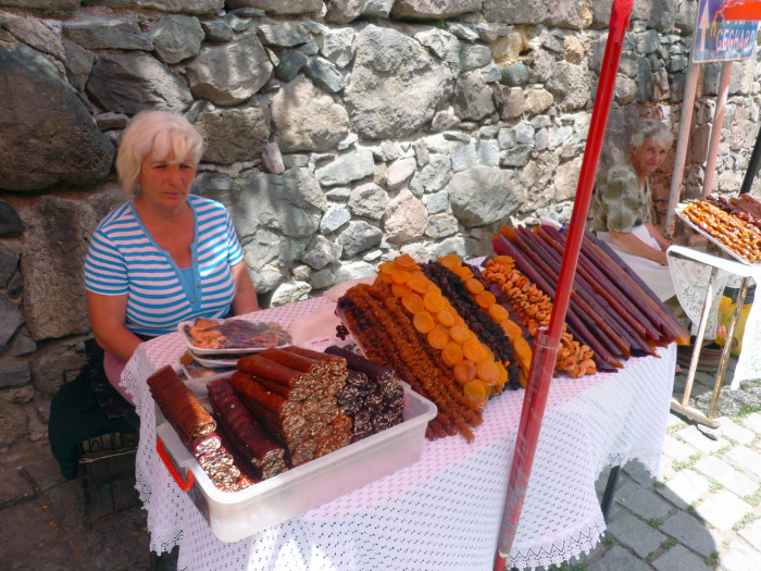 The lady I bought the fruit leather/nut roll thing from