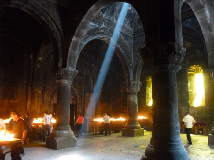 Inside the main church