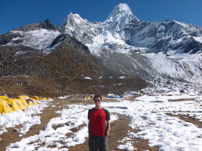 Me at Ama Dablam Base Camp