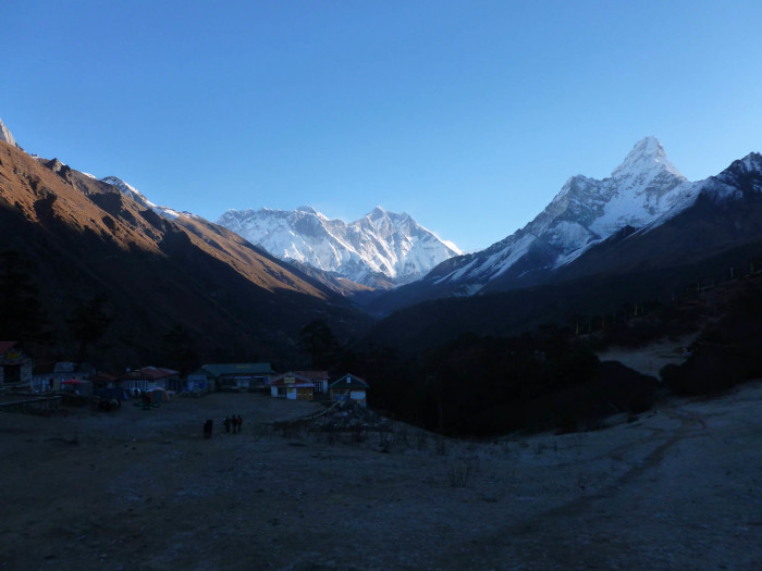 Tengboche in the morning