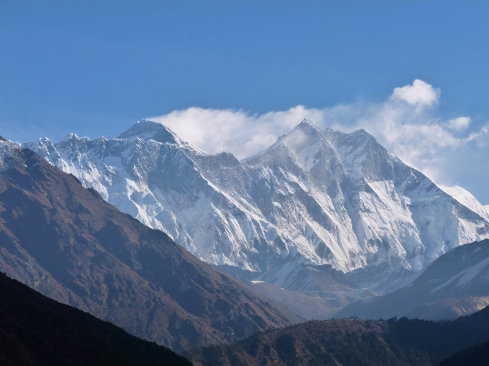 Everest and Lhotse
