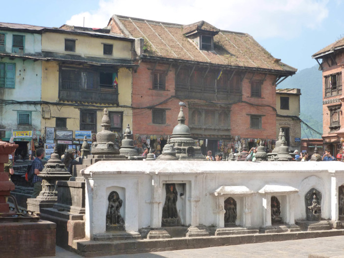 Smaller shrines at Swayambhunath