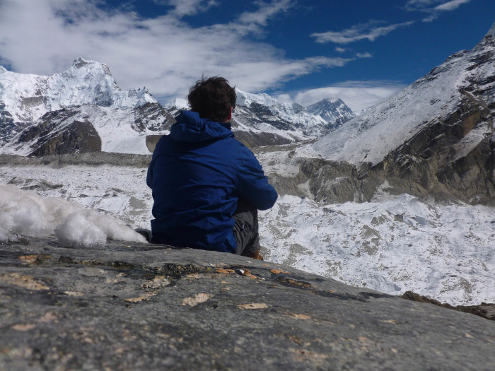 Sitting at Scoundrel's Viewpoint