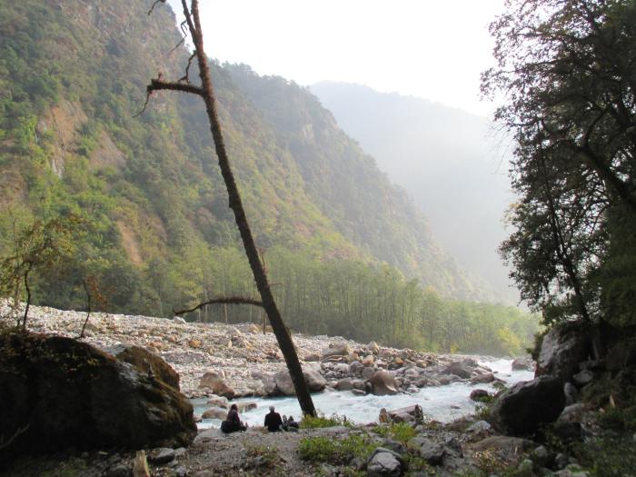 A beautiful spot along the river.