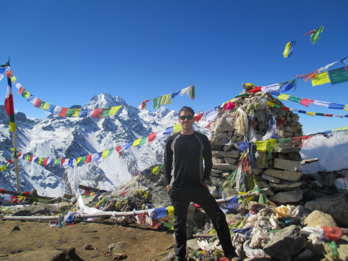 Me on top of Tserko Ri.
