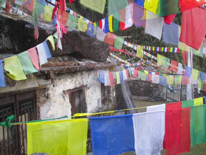 The entrance to Guru Rinpoche's cave.