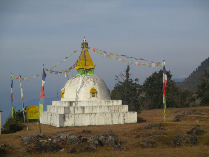 A stupa.